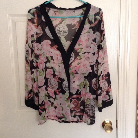 Jackets & Blazers - Floral cardigan NWOT